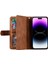 IPhone 16 Için Flip Case Artı Pu Deri Cüzdan 9 Kart Yuvaları Kickstand (Yurt Dışından) 4