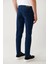 Erkek Lacivert Rio Jean Pantolon Eskitme Yıkamalı Esnek Skinny Fit A32y3509 7