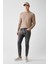 Erkek Gri Rio Jean Pantolon Eskitme Yıkamalı Kaplamalı Örme Skinny Fit B003517 1