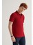 Erkek Bordo %100 Pamuk Serin Tutan Polo Yaka T-Shirt E001004 2