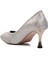 PC-54049 Gümüş Kadın Topuklu Ayakkabı 4