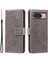 Google Piksel 9 Kickstand Cüzdan Kılıf Için Flip Case Totem Kabartma Pu (Yurt Dışından) 1