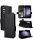 Samsung Galaxy S24 Fe Pu Deri Cüzdan Için Flip Case Yan Toka Kartı (Yurt Dışından) 2