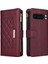 Google Piksel 8 Pro Kayış Kart Yuvaları Için Flip Case Darbeye Cüzdan (Yurt Dışından) 2
