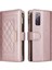 Galaxy S21 Darbeye Cüzdan Kart Yuvaları Kayış Için Flip Case (Yurt Dışından) 2