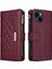 IPhone 15 Için Flip Case Artı Darbeye Cüzdan Kart Yuvaları Kayış (Yurt Dışından) 1