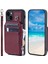IPhone 14 Için Cüzdan Kılıf Flip Folio Kılıf Rfıd Engelleme 3 Büyük Kart Pu (Yurt Dışından) 4