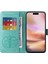 IPhone 16 Kart Yuvaları Çiçek Flip Deri Için Flip Case (Yurt Dışından) 4