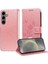Galaxy S24 Deri Cardyuvaları Çiçek Flip Case Için Flip Case (Yurt Dışından) 5