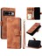 Google Piksel 7 Pro Bilek Kayışı Kickstand Pu Deri Manyetik Için Flip Case (Yurt Dışından) 5