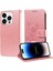 IPhone 14 Için Flip Case Pro Max Cardyuvaları Çiçek Flip Deri (Yurt Dışından) 5