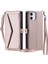 Cüzdan Crossbody Kılıf IPhone 12 Mini Kart Tutucu Fermuar Faturaları Yuvası (Yurt Dışından) 1