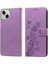 IPhone 15 Için Flip Case Artı Kart Yuvaları Çiçek Deri Flip (Yurt Dışından) 1