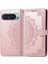 Google Piksel 9 Pro Xl Için Flip Case Zarif Desen Darbeye Basit (Yurt Dışından) 4