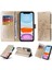 IPhone 11 Için Flip Case Deri Kart Yuvaları Çiçek Flip (Yurt Dışından) 5