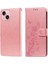 IPhone 15 Flip Deri Kart Yuvaları Çiçek Için Flip Case (Yurt Dışından) 1