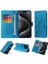 IPhone 15 Pro Kart Yuvaları Flip Deri Çiçek Için Flip Case (Yurt Dışından) 1