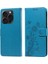 IPhone 15 Pro Kart Yuvaları Flip Deri Çiçek Için Flip Case (Yurt Dışından) 3