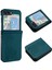 Galaxy Z Flip 6 Için Flip Case Kart Yuvası Standı ile Pu Deri Flip (Yurt Dışından) 2