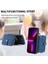 IPhone 13 Için Kılıf Pro Standı Ayarlanabilir Kordon 7 Kart Yuvaları Fermuar (Yurt Dışından) 5