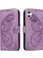 Kredi Kartı Yuvası Kabartmalı Kelebek ile Galaxy A06 Için Flip Case (Yurt Dışından) 1