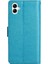 Galaxy A06 Kickstand Kart Tutucu Pu Deri Bilek Için Flip Case (Yurt Dışından) 5