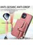IPhone 12 Için Kılıf Mini 7 Kart Yuvaları Premium Deri Ayarlanabilir Kordon (Yurt Dışından) 5