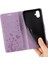 Galaxy A06 Kickstand Kart Tutucu Pu Deri Bilek Için Flip Case (Yurt Dışından) 5