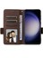 Samsung Galaxy S24 Fe Pu Deri Cüzdan Için Flip Case Yan Toka Kartı (Yurt Dışından) 3