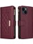 IPhone 14 Kayış Darbeye Dayanıklı Cüzdan Kart Yuvaları Için Flip Case (Yurt Dışından) 3