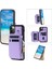 Cüzdan Kılıf IPhone 11 Pro Rfıd Engelleme Pu Deri 3 Büyük Kart Çevirme (Yurt Dışından) 1