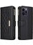 IPhone 14 Için Flip Case Pro Max Darbeye Cüzdan Kayış Kart Yuvaları (Yurt Dışından) 1