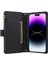 IPhone 14 Için Flip Case Pro Max Darbeye Cüzdan Kayış Kart Yuvaları (Yurt Dışından) 5