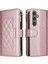 Galaxy S24 Darbeye Cüzdan Kayış Kart Yuvaları Için Flip Case (Yurt Dışından) 3