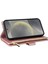 Galaxy S24 Darbeye Cüzdan Kayış Kart Yuvaları Için Flip Case (Yurt Dışından) 4