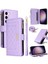 Galaxy S23 Kart Yuvaları Için Flip Case Kayış Darbeye Cüzdan (Yurt Dışından) 1