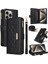 IPhone 15 Için Flip Case Pro Max Darbeye Kart Yuvaları Cüzdan Kayış (Yurt Dışından) 1