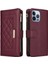 IPhone 13 Için Flip Case Pro Max Kayış Kart Yuvaları Cüzdan Darbeye (Yurt Dışından) 1