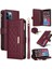 IPhone 12 Için Flip Case Pro Max Kart Yuvaları Kayış Cüzdan Darbeye (Yurt Dışından) 1