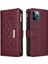 IPhone 12 Için Flip Case Pro Max Kart Yuvaları Kayış Cüzdan Darbeye (Yurt Dışından) 3