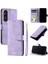 Sony Xperia 1 Vı Bilek Kayışı Cüzdan Kart Yuvaları Için Flip Case Kickstand Pu (Yurt Dışından) 1