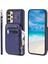 Cüzdan Kılıf Galaxy A54 5g Rfıd Engelleme Pu Deri 3 Büyük (Yurt Dışından) 1