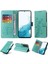 Galaxy S21 Flip Deri Çiçek Kart Yuvaları Için Flip Case (Yurt Dışından) 1