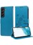 Galaxy S21 Flip Deri Çiçek Kart Yuvaları Için Flip Case (Yurt Dışından) 5