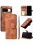 Google Piksel 8A Manyetik Pu Deri Kickstand Cüzdan Kartı Için Flip Case (Yurt Dışından) 5