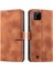 Realme C20 Manyetik Pu Deri Kickstand Bilek Kayışı Cüzdan Için Flip Case (Yurt Dışından) 5