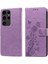 Galaxy S22 Için Flip Case Ultra Deri Çevirme Çiçek Kart Yuvaları (Yurt Dışından) 2