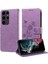 Galaxy S22 Için Flip Case Ultra Deri Çevirme Çiçek Kart Yuvaları (Yurt Dışından) 3