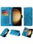 Galaxy S23 Deri Flip Kart Yuvaları Çiçek Için Flip Case (Yurt Dışından) 5