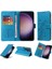 Galaxy S24 Için Flip Case Ultra Flip Deri Cardyuvaları Çiçek (Yurt Dışından) 5